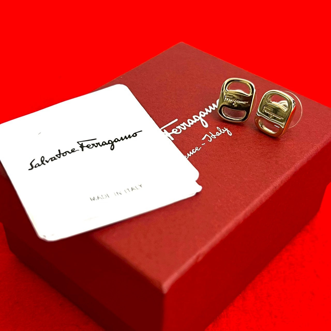 Salvatore Ferragamo サルヴァトーレフェラガモ ピアス – Trip