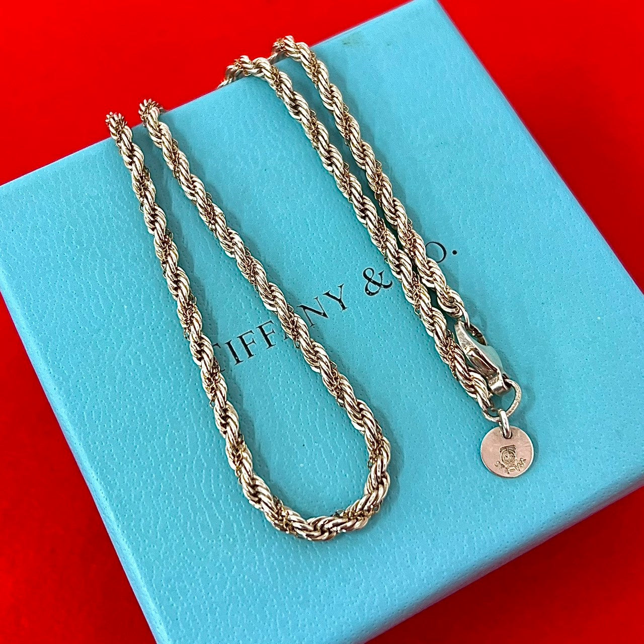TIFFANY&Co. ティファニー ツイストロープチェーン ネックレス – Trip