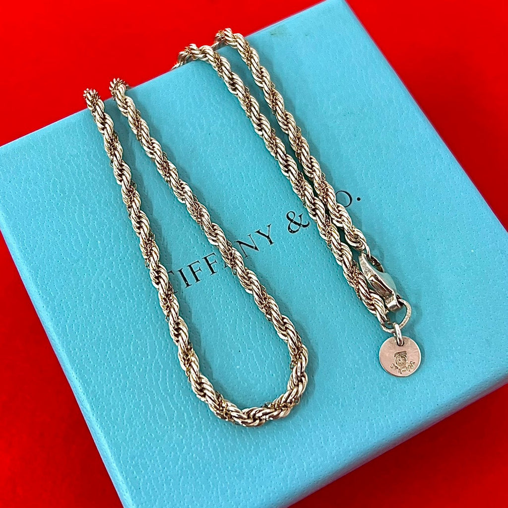 TIFFANY&Co. ティファニー ツイストロープチェーン ネックレス – Trip