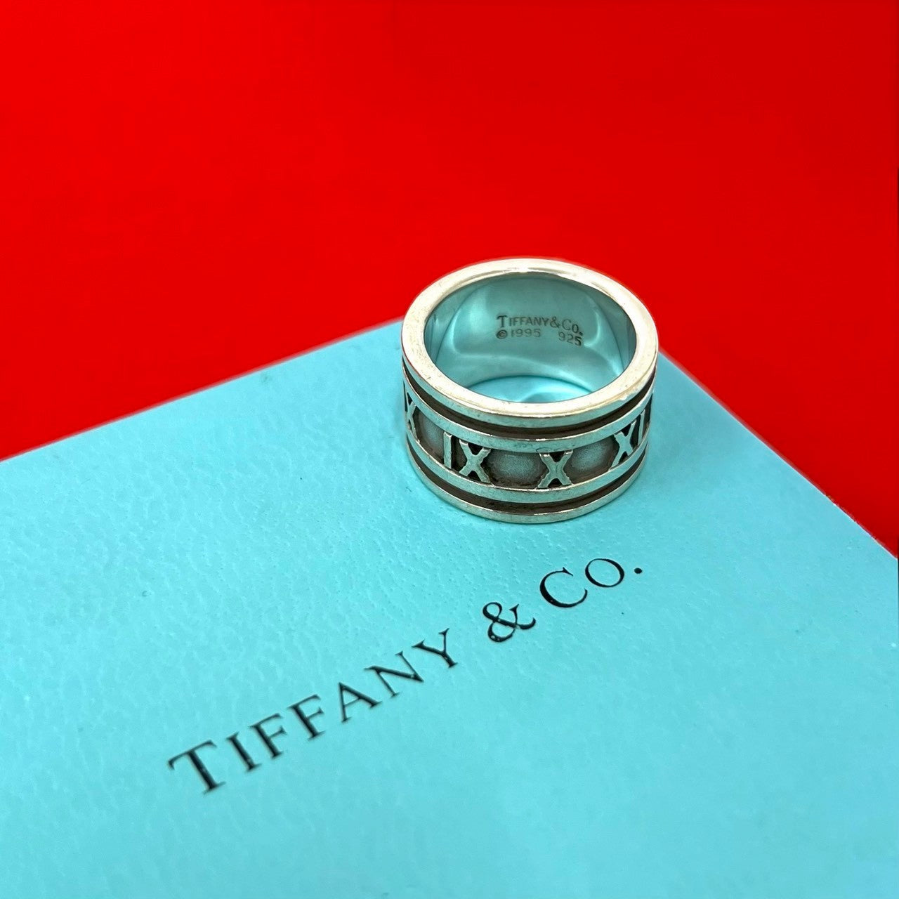 ティファニー Tiffany 925 アトラス リング 指輪 シルバー Y772