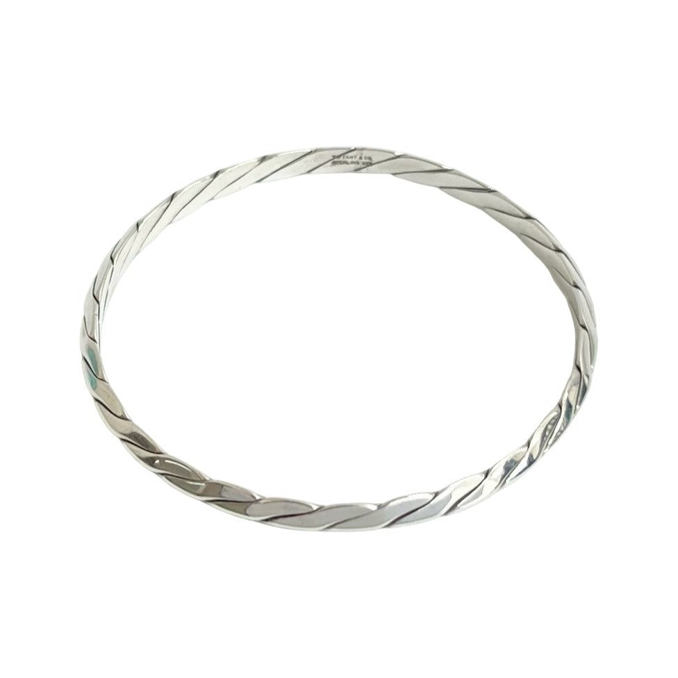 TIFFANY&Co. ティファニー ナイフエッジ ツイスト バングル