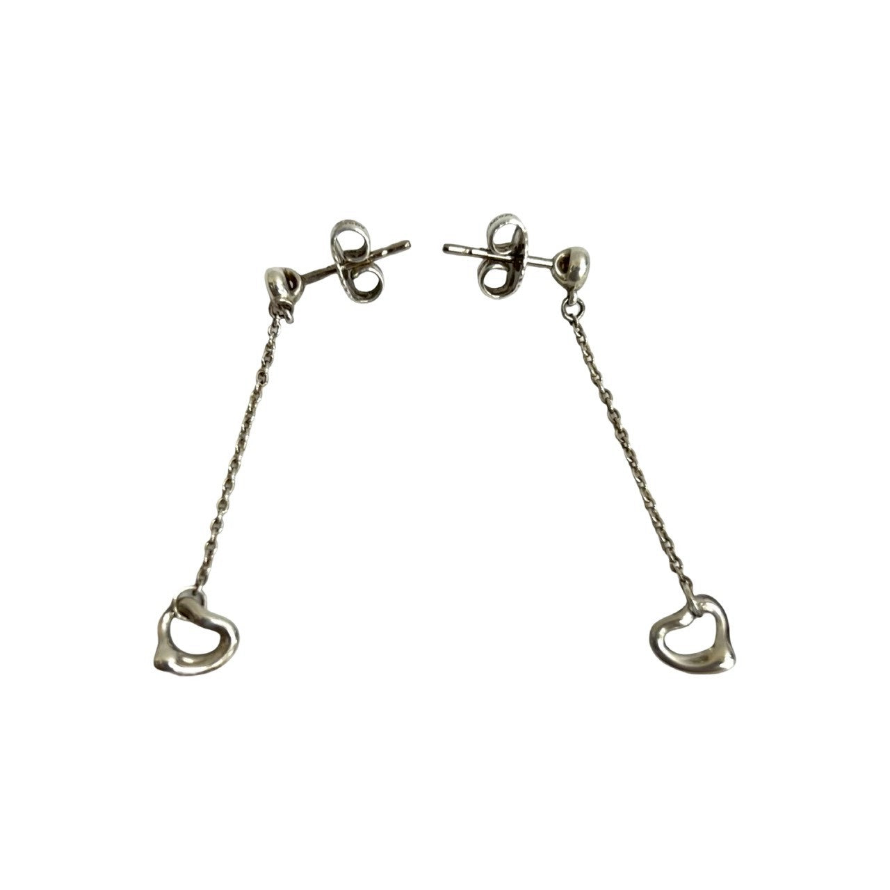 TIFFANY&Co. ティファニー オープンハート ドロップ ピアス – Trip