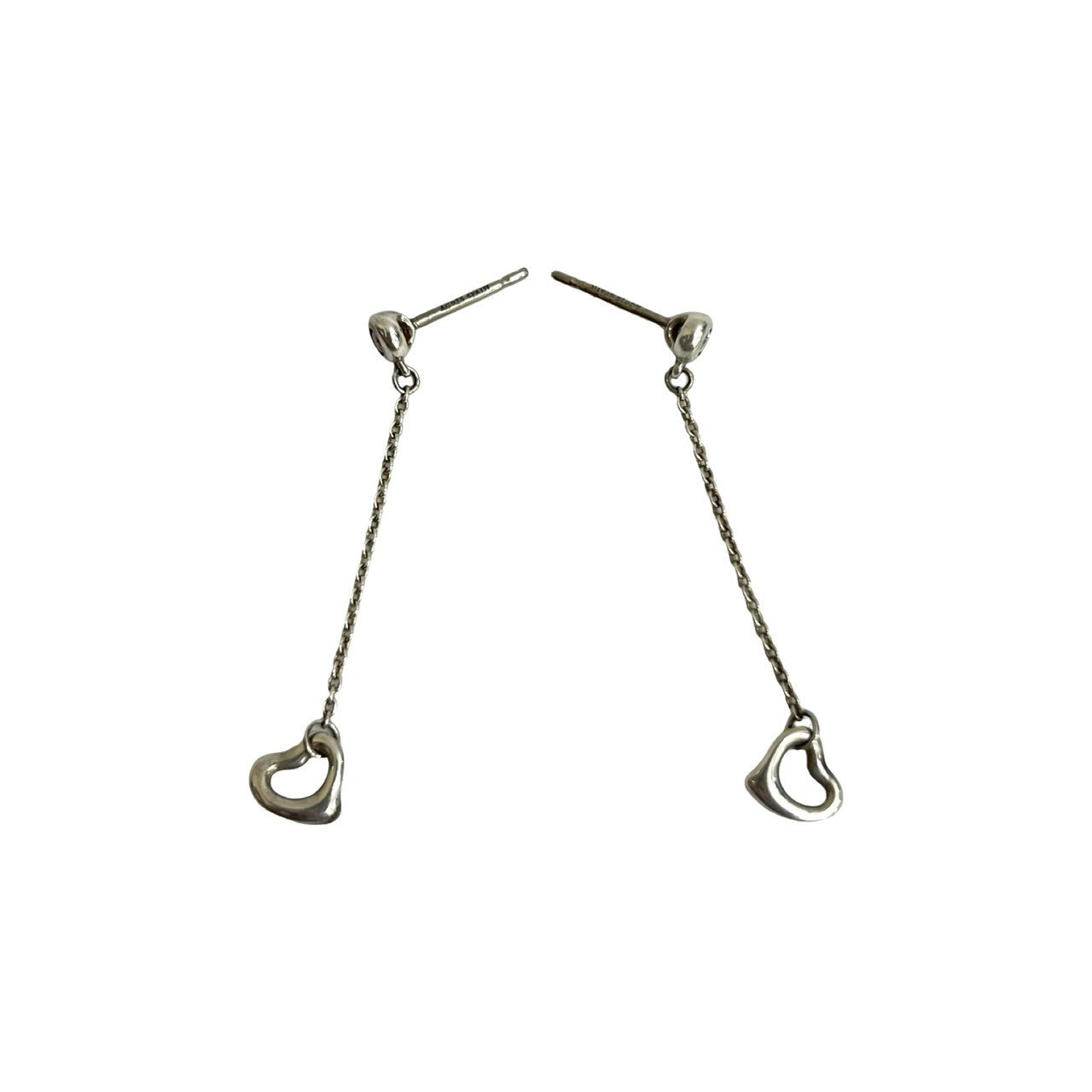 TIFFANY&Co. ティファニー オープンハート ドロップ ピアス – Trip