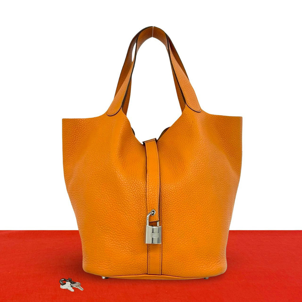 エルメス HERMES エルメス ピコタンロック GM ハンドバッグ トリヨンクレマンス