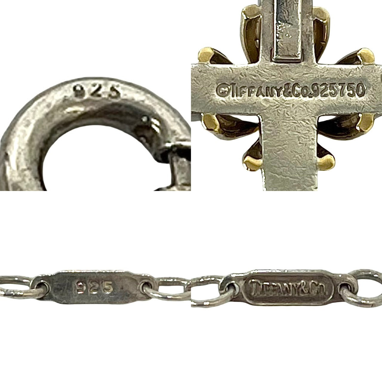 TIFFANY&Co. ティファニー シグネチャー クロス 750 K18 750YG