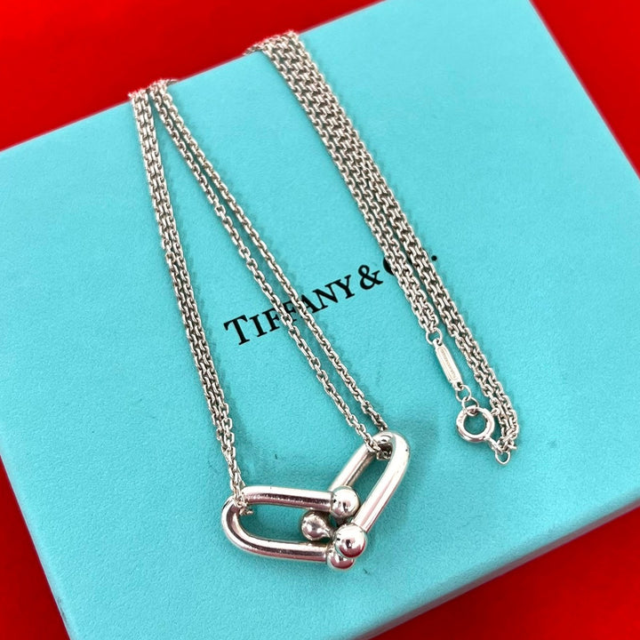 Necklace Tiffany Hardware Large Double Link