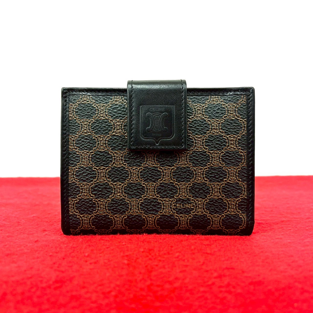 CELINE 二つ折り財布 モノグラム CELINE（セリーヌ） 二つ折り財布 メンズ 10C87 2BQB 38NO モノグラム