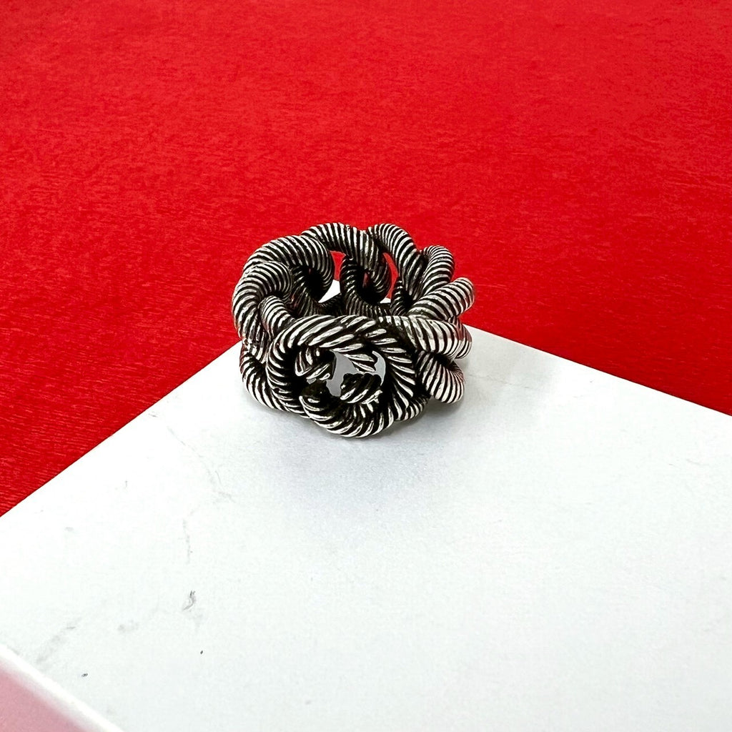 GUCCI グッチ (Vintage) インターロッキングG ツイスト チェーン