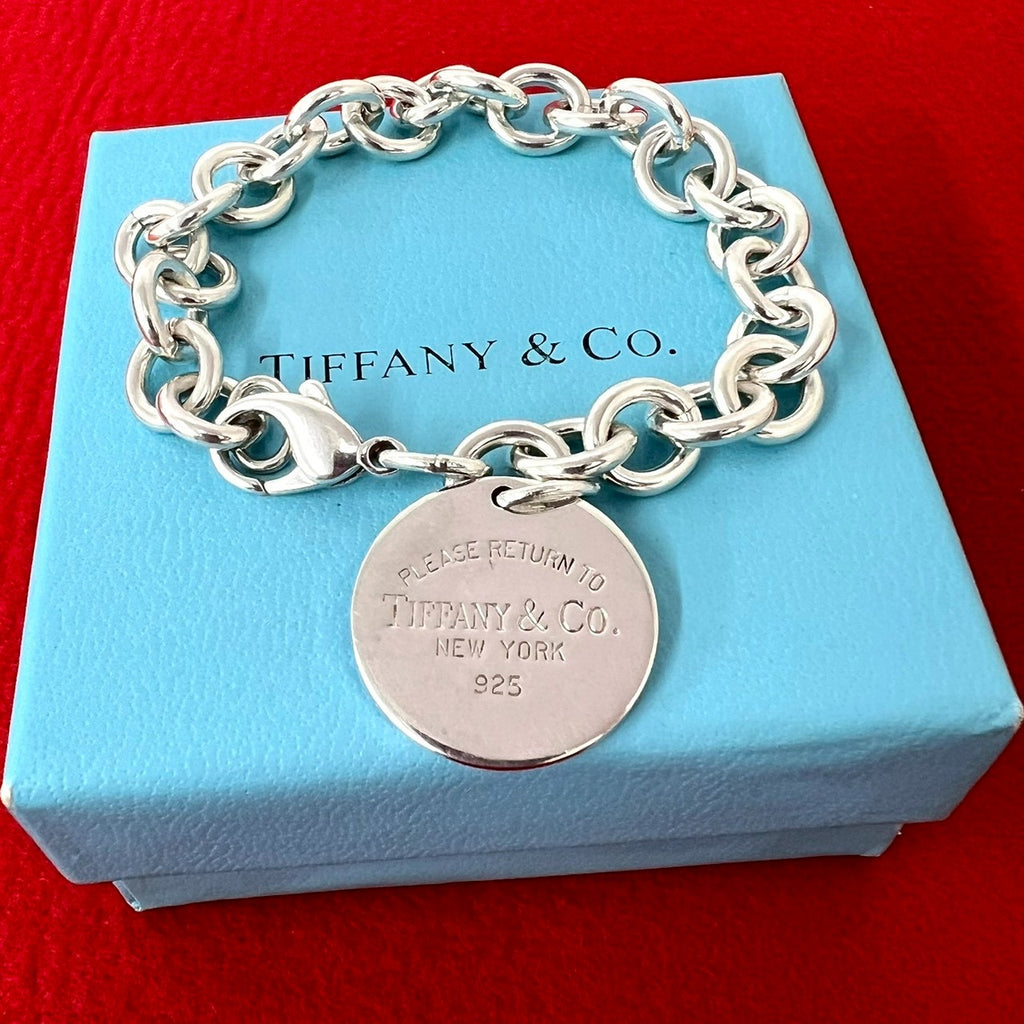 Tiffany & Co. リターントゥラウンドタグシルバーブレスレット TIFFANY&Co. ティファニー (Vintage) リターントゥ ラウンドタグ
