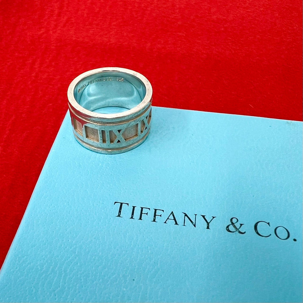 TIFFANY&Co. ティファニー (Vintage) アトラス ワイド リング 指輪 – Trip
