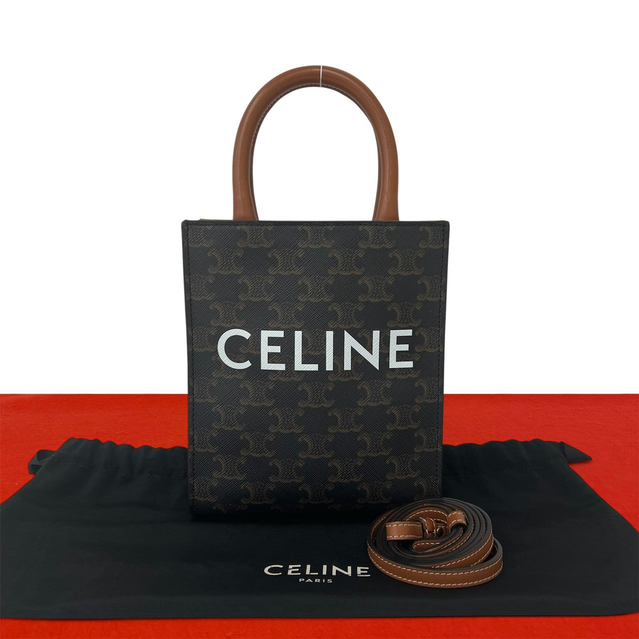 CELINE セリーヌ ミニ バーティカル カバ ショルダーバッグ – Trip