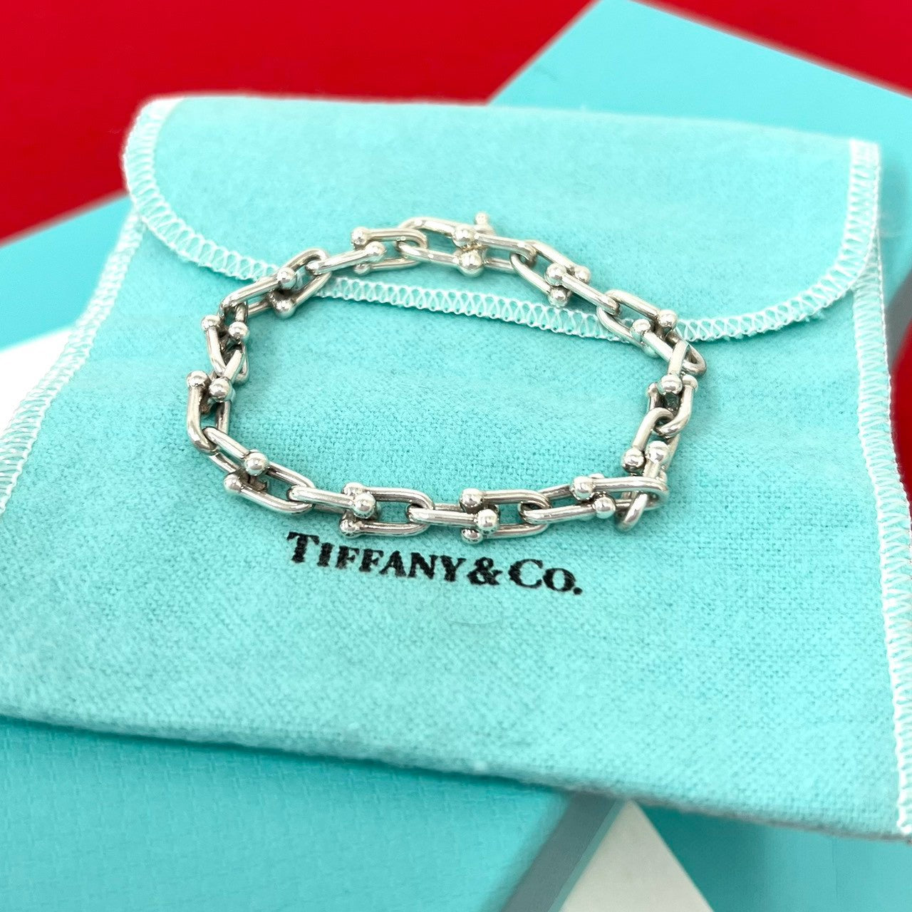TIFFANY&Co. ティファニー ハードウェア スモールリンク 26コマ