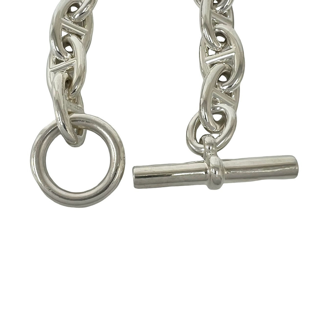 ブレスレット エルメス シェーヌダンクル TGM 12コマ ブレスレット