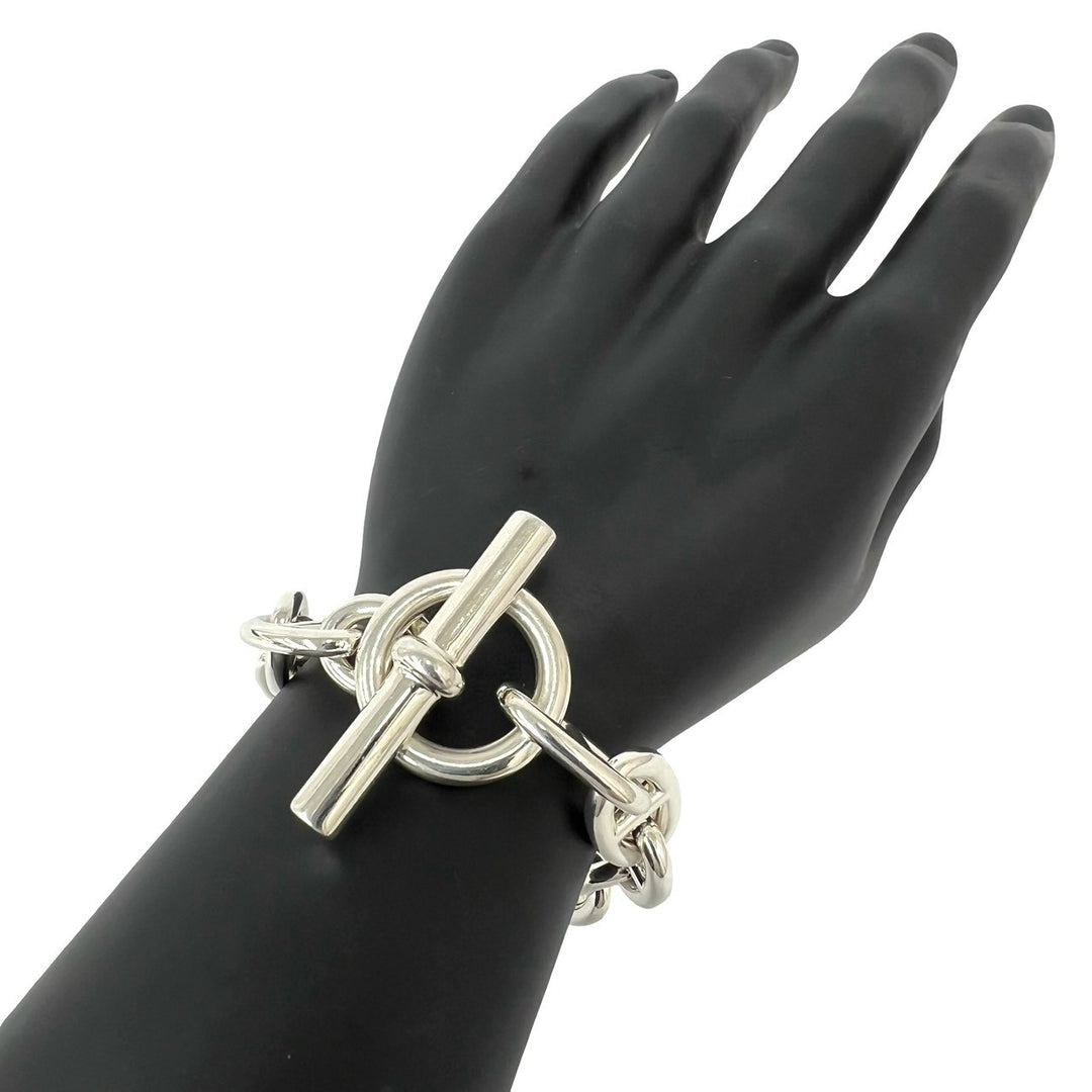 ブレスレット エルメス シェーヌダンクル TGM 12コマ ブレスレット