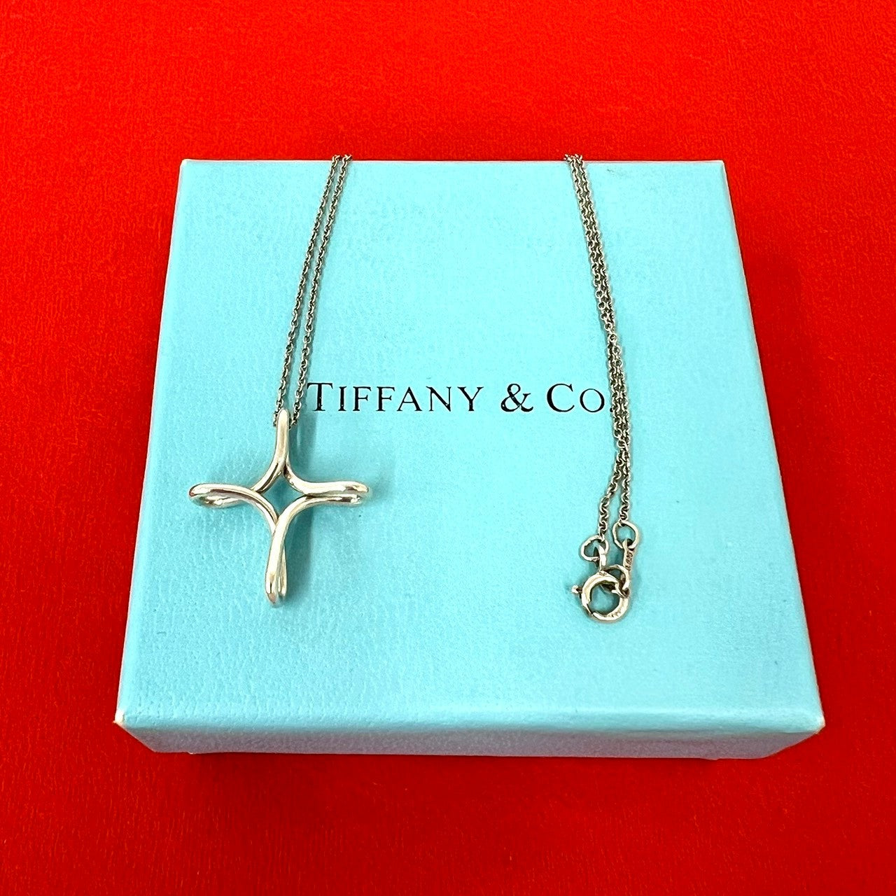 ネックレス　ティファニー　インフィニティ TIFFANY&Co. ティファニー (Vintage) インフィニティ クロス