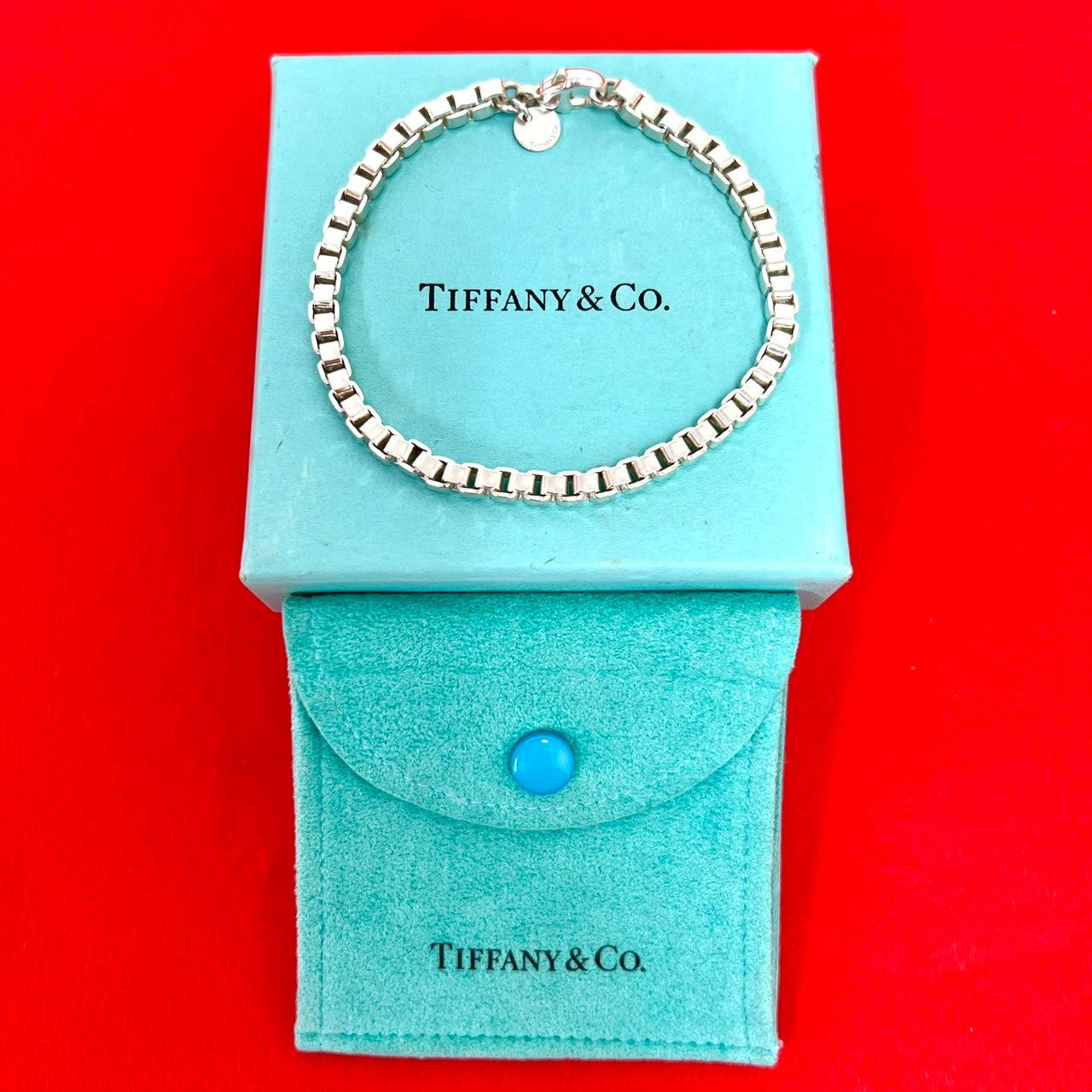 TIFFANY ティファニーベネチアンヴェネチアンブレスレット　19 TIFFANY&Co. ティファニー (Vintage) ベネチアン ブレスレット – Trip