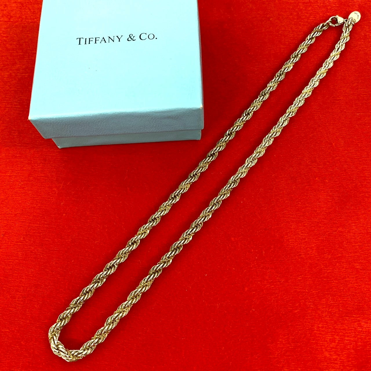 TIFFANY&Co. ティファニー (Vintage) ツイストロープ ネックレス 925
