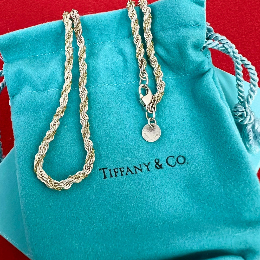 ネックレス ティファニー ツイストロープ ネックレス