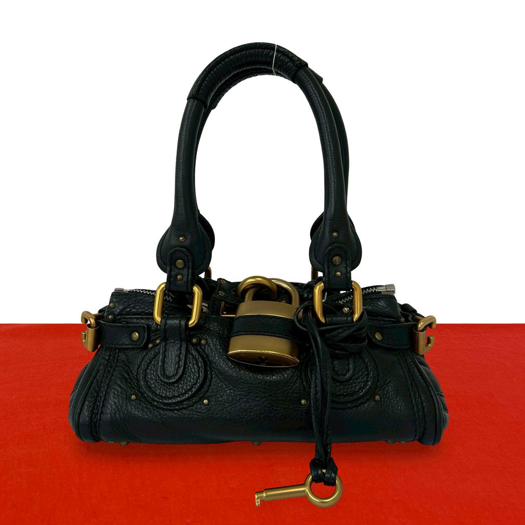 Chloe パディントン ハンドバッグ ブラック Chloe クロエ パディントン ハンドバッグ – Trip