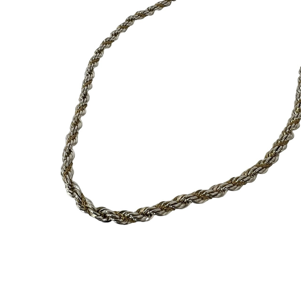 Tiffany ティファニー　k18 ツイスト　ノット　ロープ　ネックレス TIFFANY&Co. ティファニー (Vintage) ツイストロープ ネックレス 925