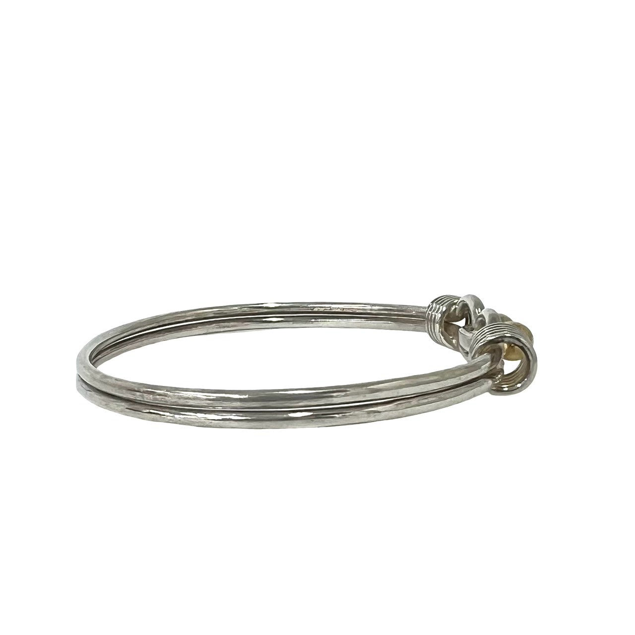 TIFFANY&Co. ティファニー (Vintage) ダブル フック バングル 925 K18