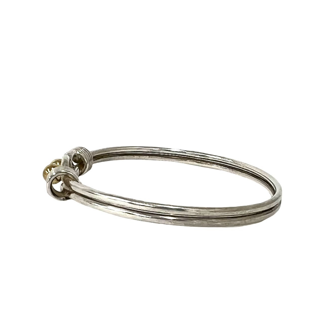 TIFFANY&Co. ティファニー (Vintage) ダブル フック バングル 925 K18