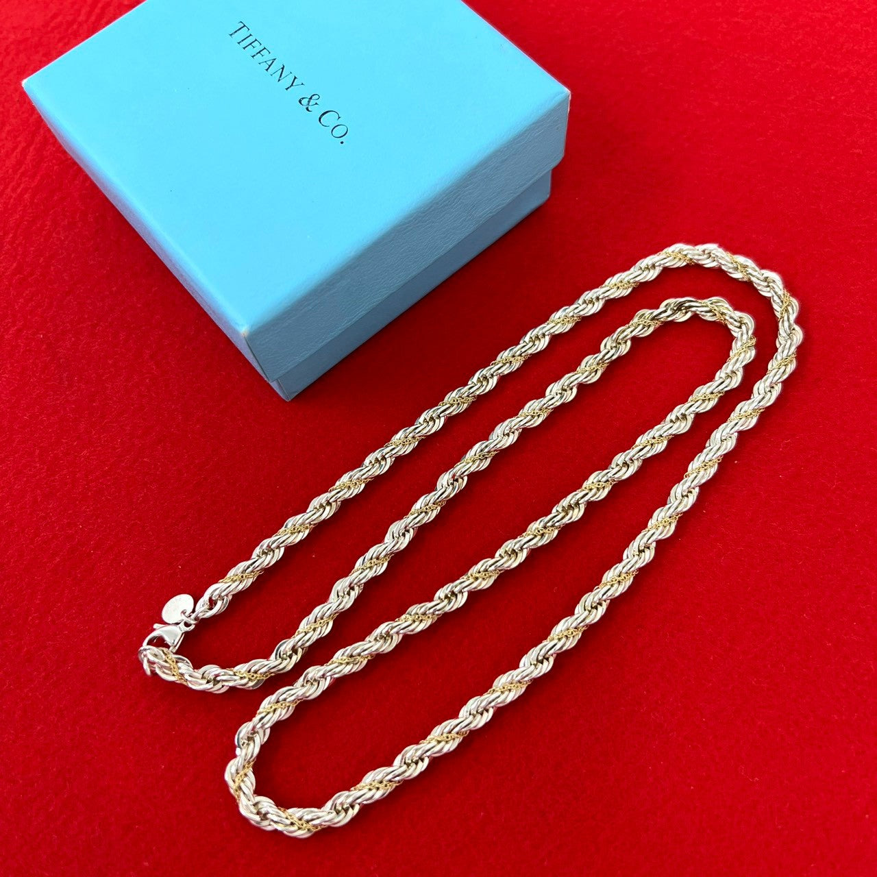 TIFFANY&Co. ティファニー (Vintage) ツイストロープ ネックレス 925