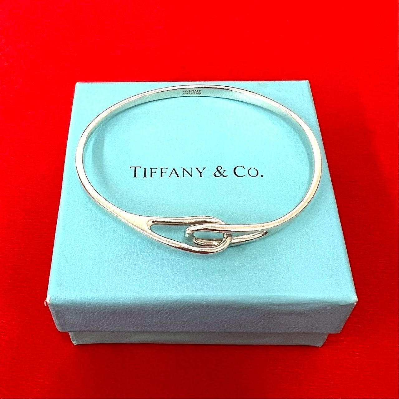 極美品✨TIFFANY　ティファニー　バングル　ダブルループ　シルバー TIFFANY&Co. ティファニー (Vintage) ダブルループ バングル – Trip