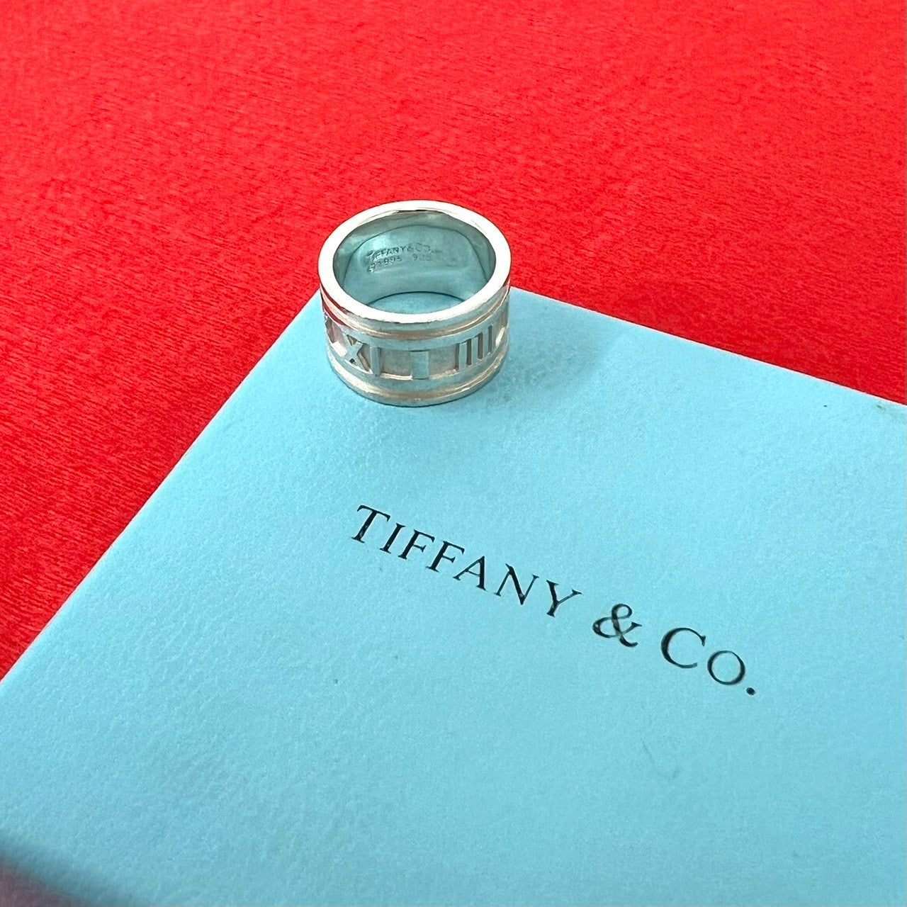 Tiffany&CO.ティファニーワイドアトラスリング約18号 TIFFANY&Co. ティファニー (Vintage) ワイド アトラス リング 指輪 – Trip