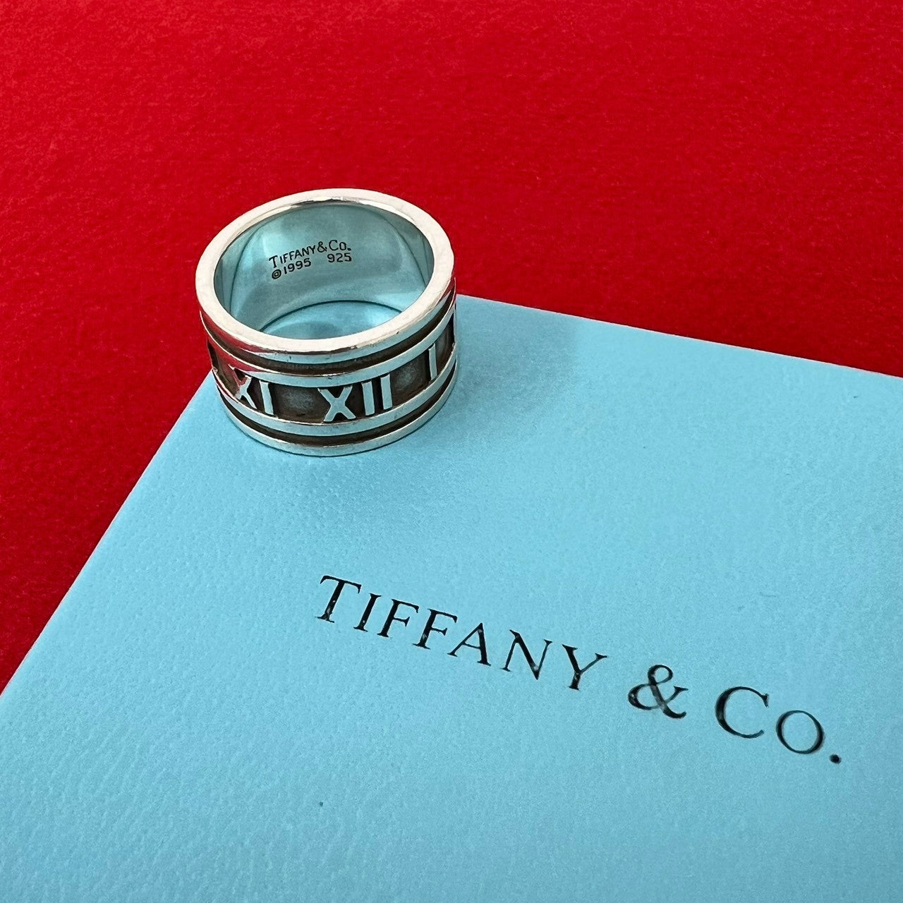オールドティファニー　アトラスワイド　リング12.5号　Y2K SV925 TIFFANY&Co. ティファニー (Vintage) アトラス ワイド リング 指輪 – Trip