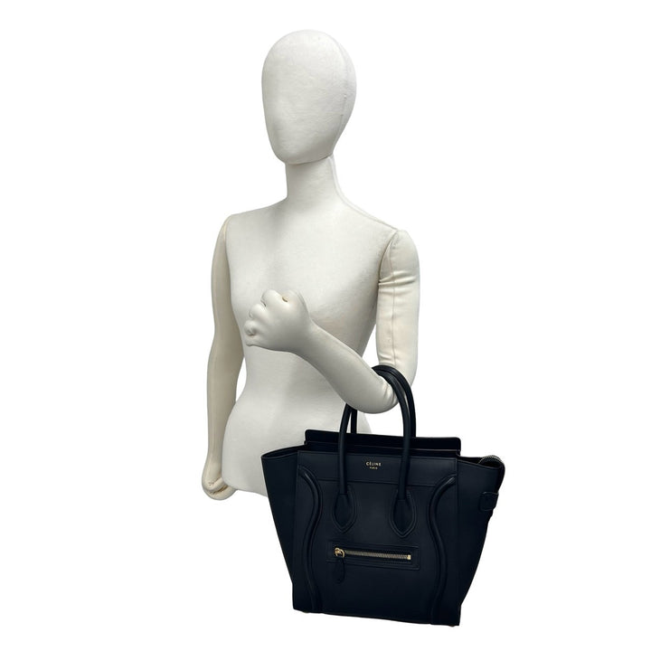 ハンドバッグ セリーヌ ラゲージ マイクロ ショッパー
