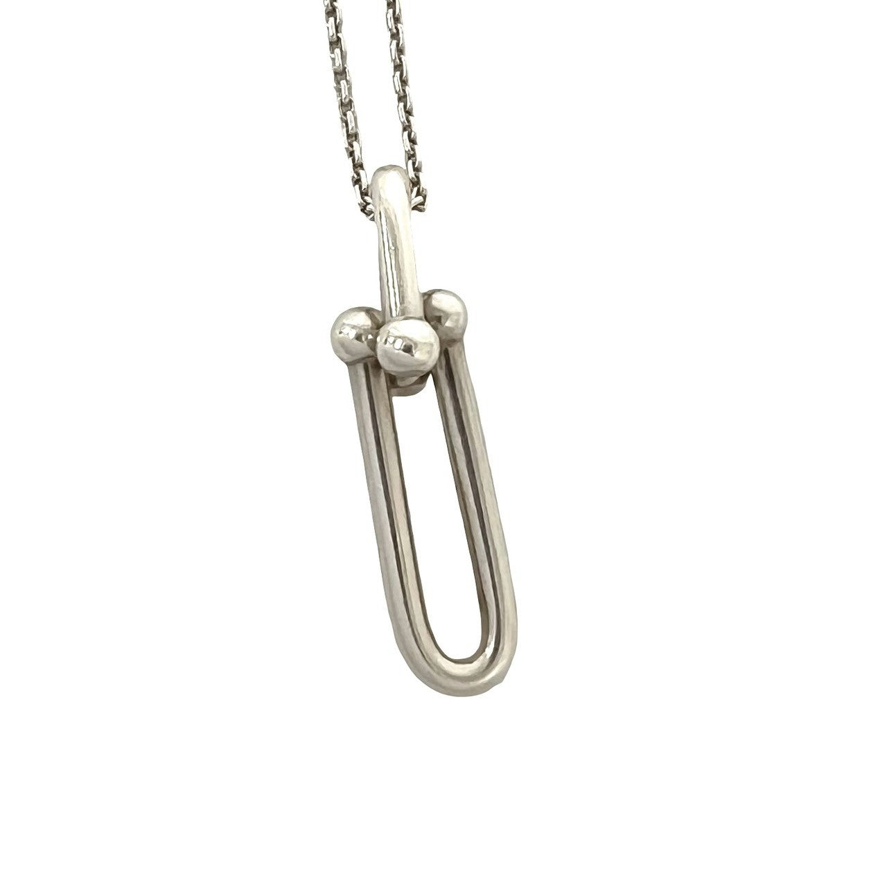 ハードウェア リンク ネックレス シルバー TIFFANY&Co. ティファニー ハードウェア リンク ネックレス – Trip