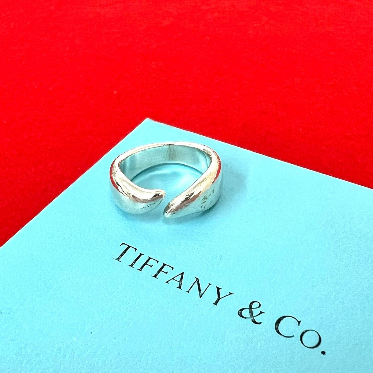 TIFFANY&Co. ティファニー (Vintage) フェザー リング 指輪 10号 – Trip