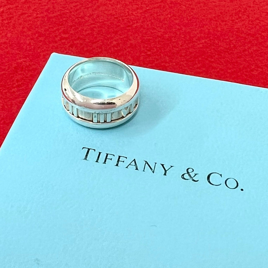 TIFFANY&Co. ティファニー アトラス ワイド リング 指輪 9号 – Trip