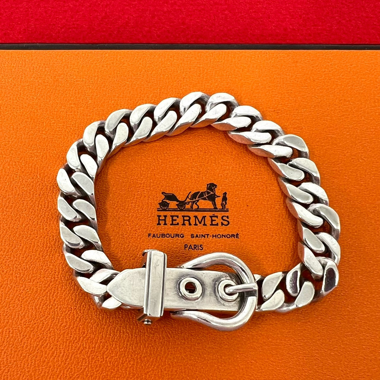 HERMES エルメス (Vintage) ブックルセリエ PM ブレスレット – Trip