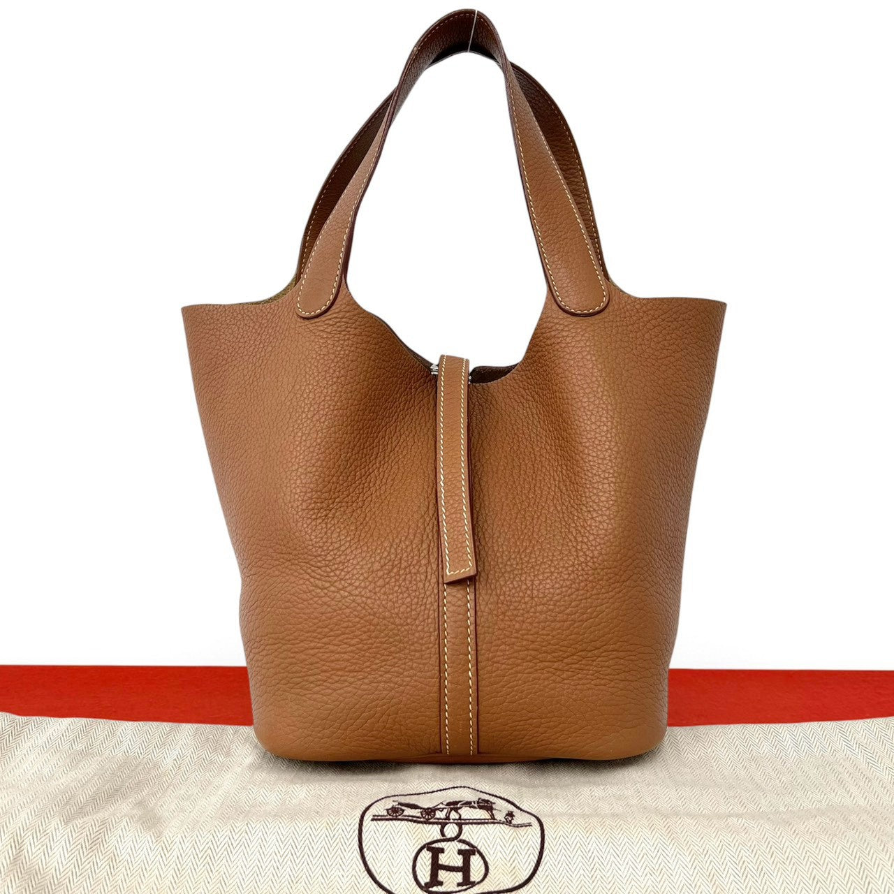 HERMES エルメス ピコタン MM ハンドバッグ トリヨンクレマンス – Trip