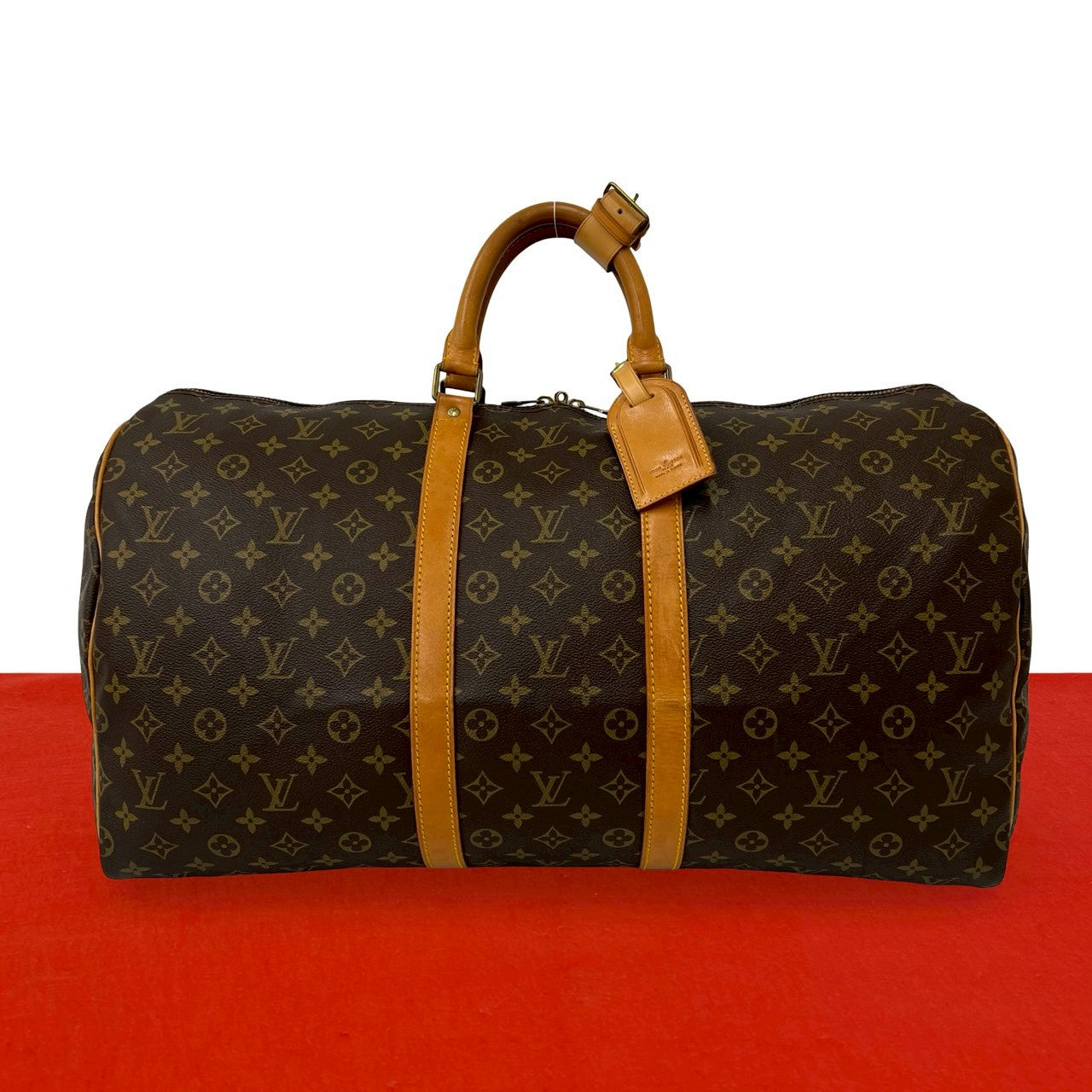 Louis Vuitton キーポル55 LOUIS VUITTON ルイヴィトン (Vintage) キーポル 55 ボストンバッグ – Trip