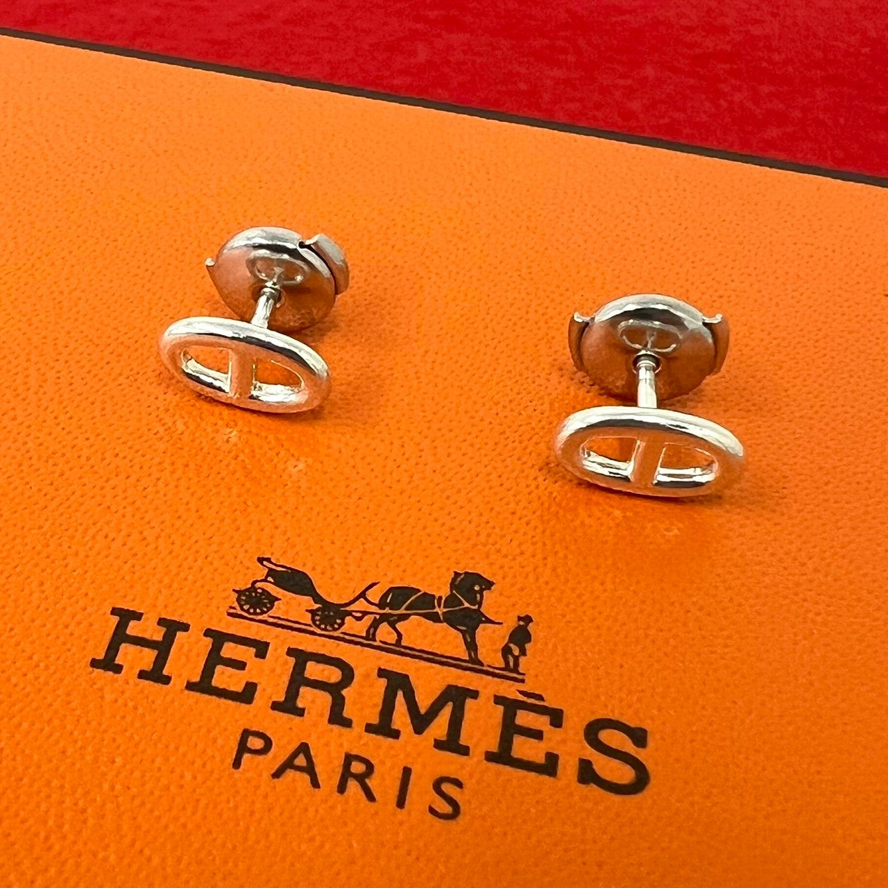 HERMES エルメス シェーヌダンクル ピアス – Trip