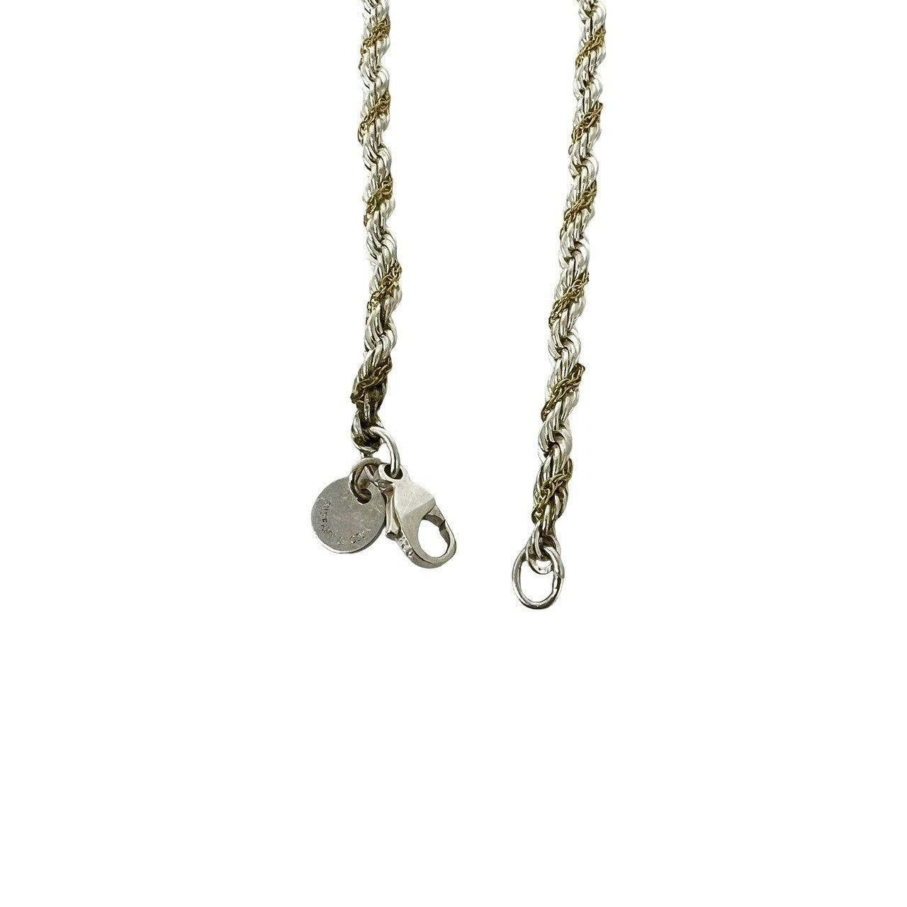 TIFFANY&Co. ティファニー (Vintage) ツイストロープ ネックレス 925