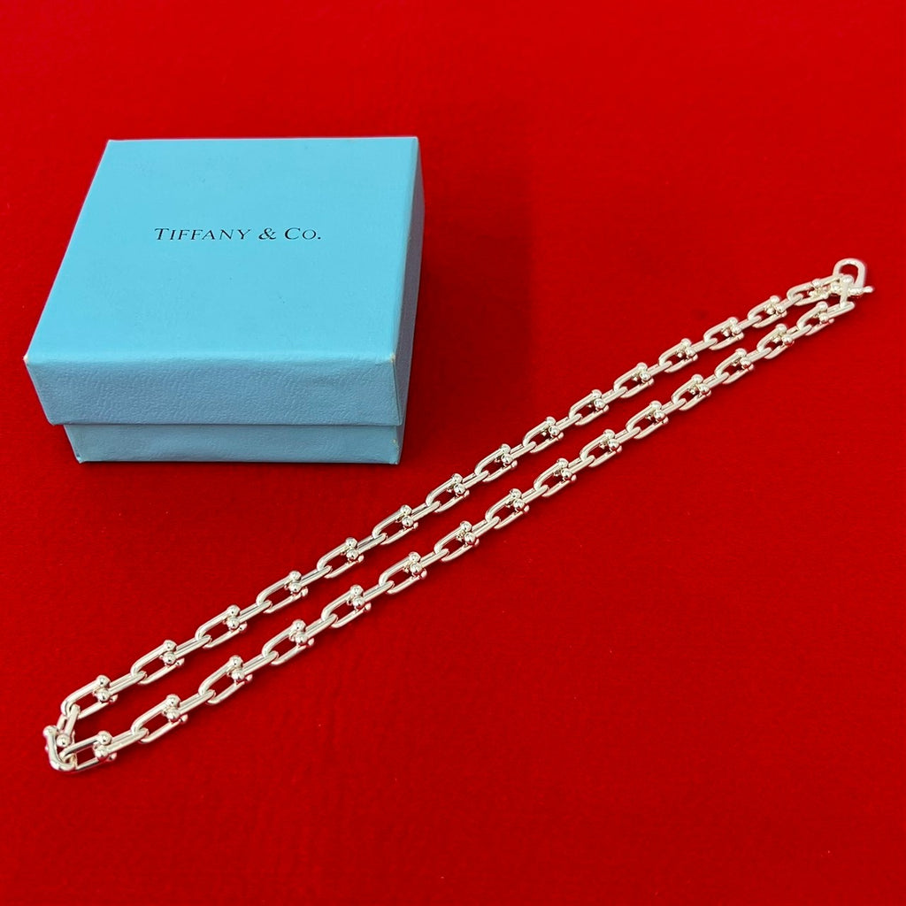 TIFFANY&Co. ティファニー ハードウェア スモールリンク ネックレス – Trip