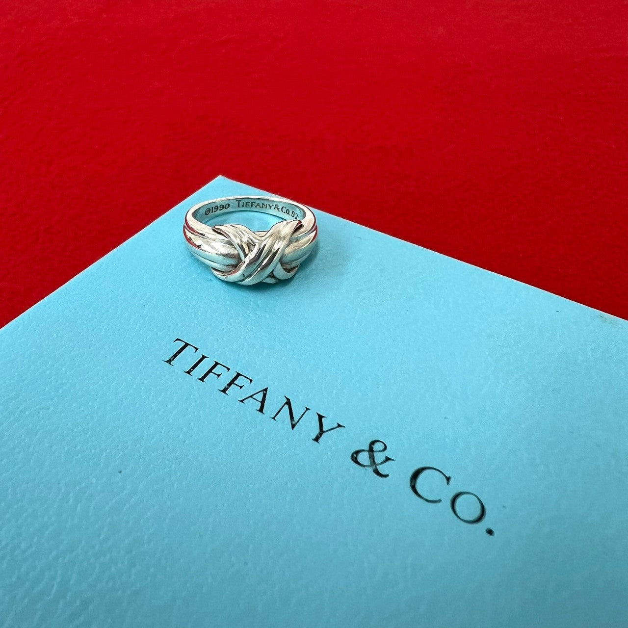 ティファニーリング TIFFANY&Co. ティファニー (Vintage) シグネチャー リング 指輪 – Trip