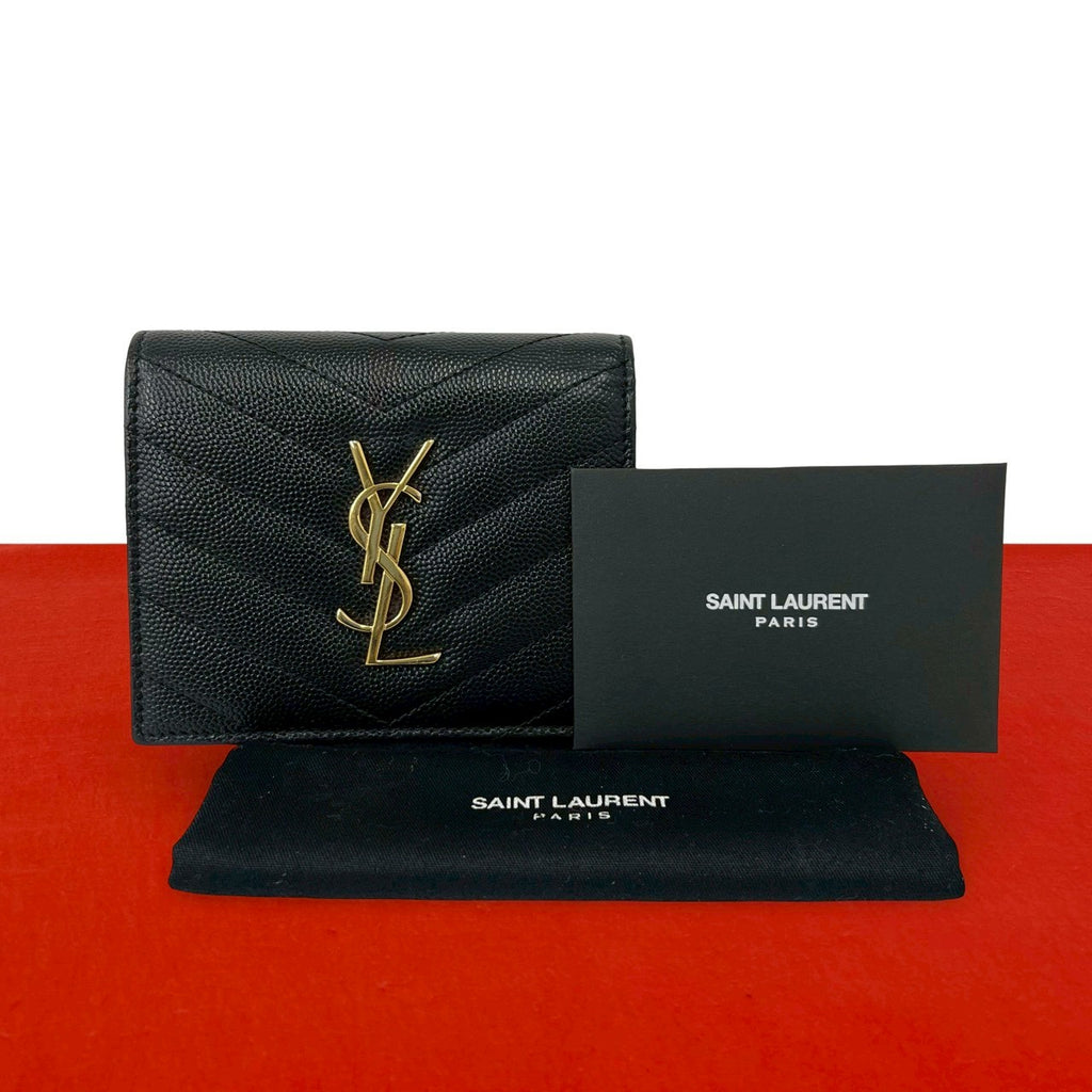 SAINT LAURENT PARIS サンローランパリ　三つ折り財布 SAINT LAURENT PARIS サンローランパリ 三つ折り財布 – Trip