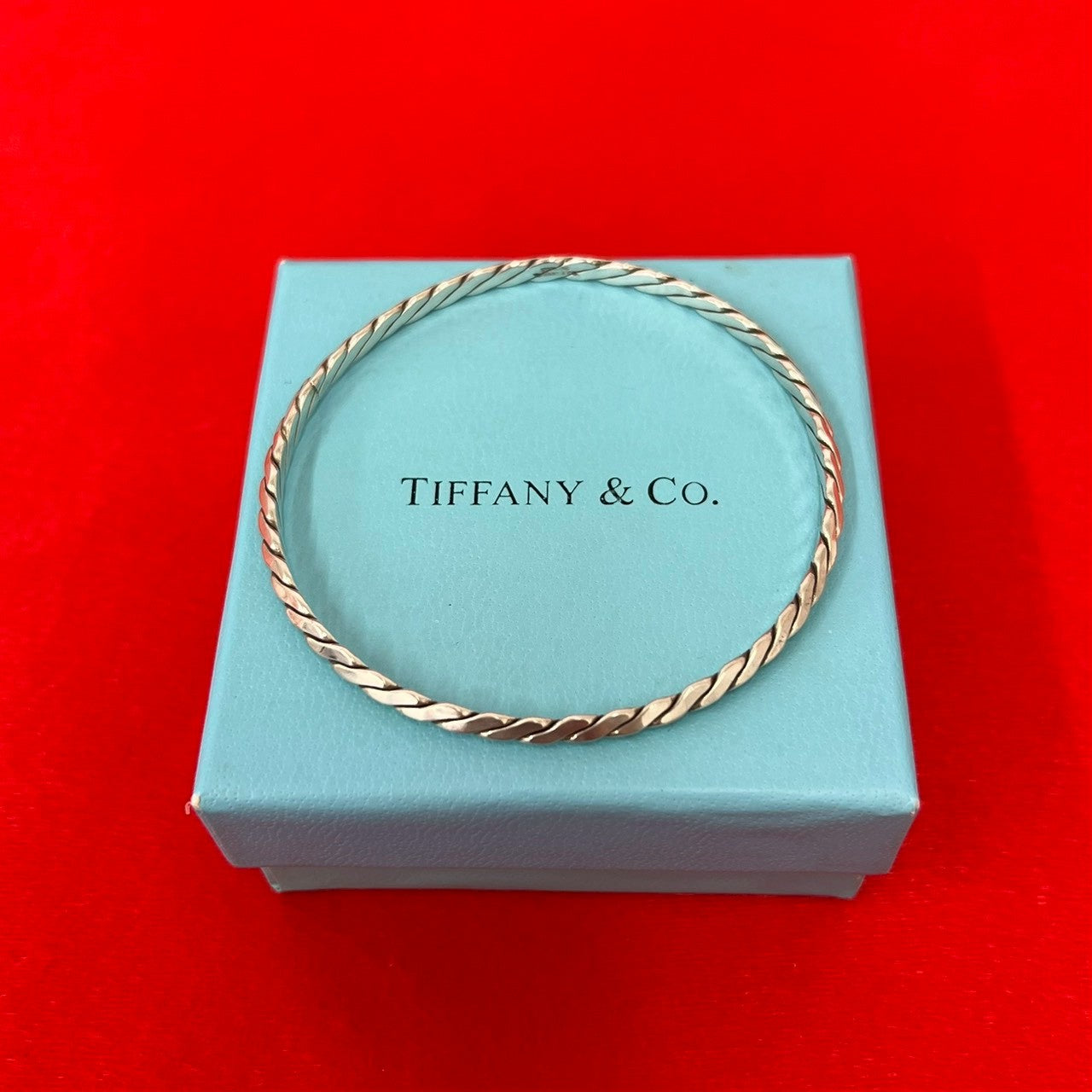 TIFFANY&Co. ティファニー (Vintage) ツイスト バングル ブレスレット