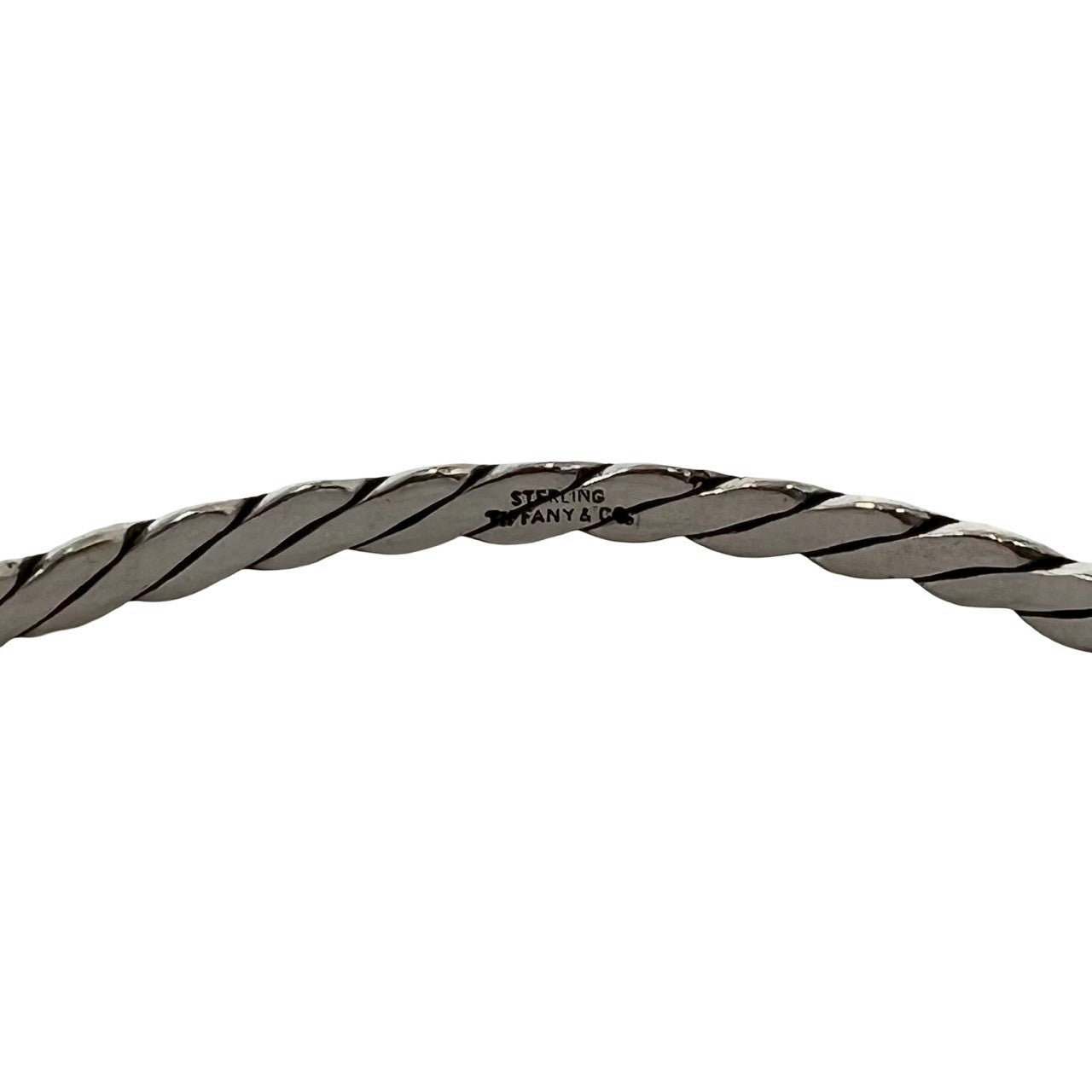 Tiffany ティファニーツイストバングルブレスレット TIFFANY&Co. ティファニー (Vintage) ツイスト バングル ブレスレット