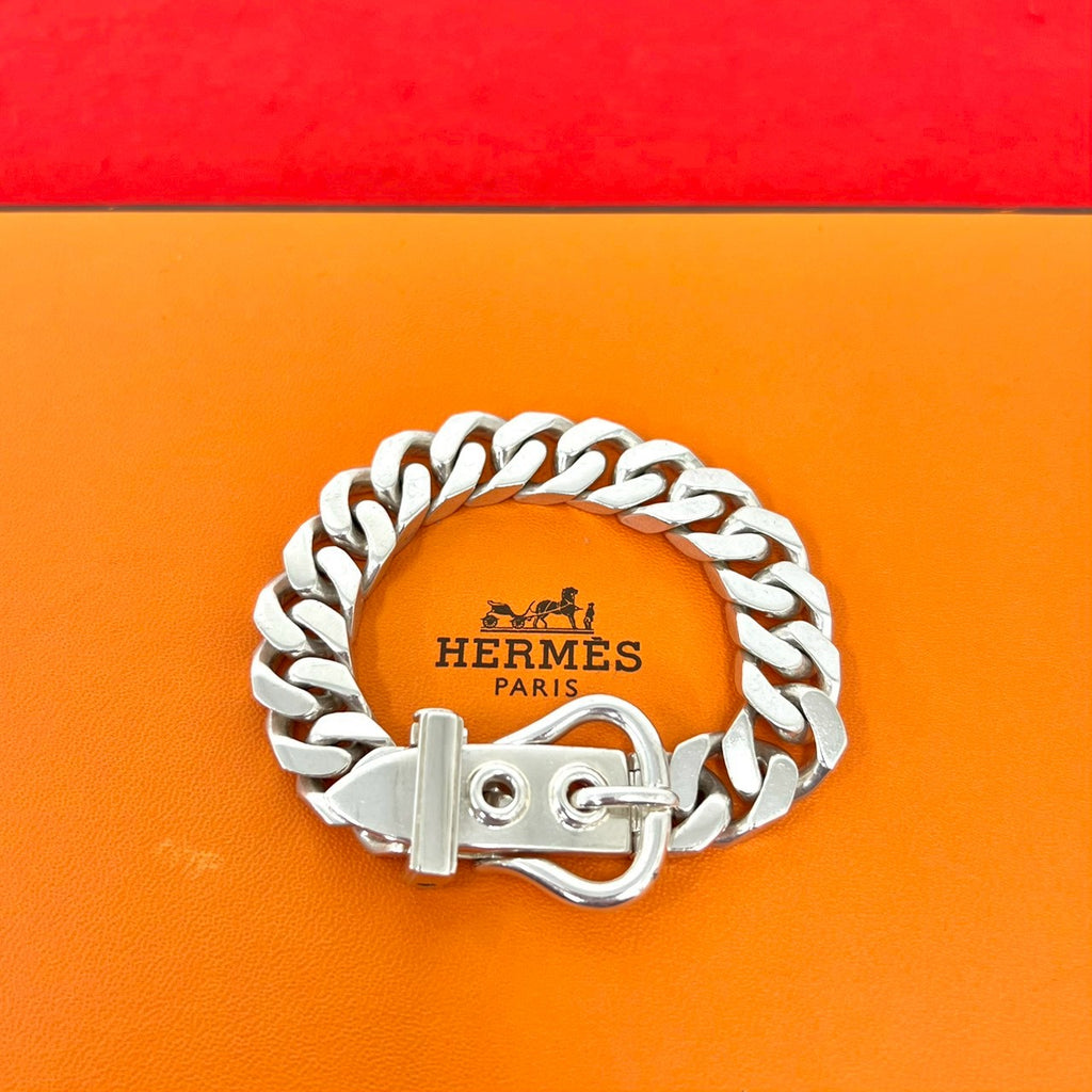 HERMES エルメス (Vintage) ブックルセリエ MM ブレスレット – Trip
