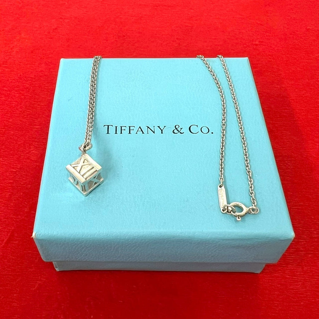 TIFFANY&Co. ティファニー (Vintage) アトラス キューブ ネックレス – Trip