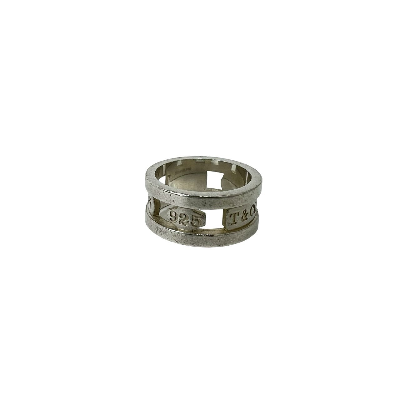 【美品・付属品有り】TIFFANY&Co. 1837エレメントリング 約12号 TIFFANY&Co. ティファニー (Vintage) 1837 エレメント リング 指輪 – Trip