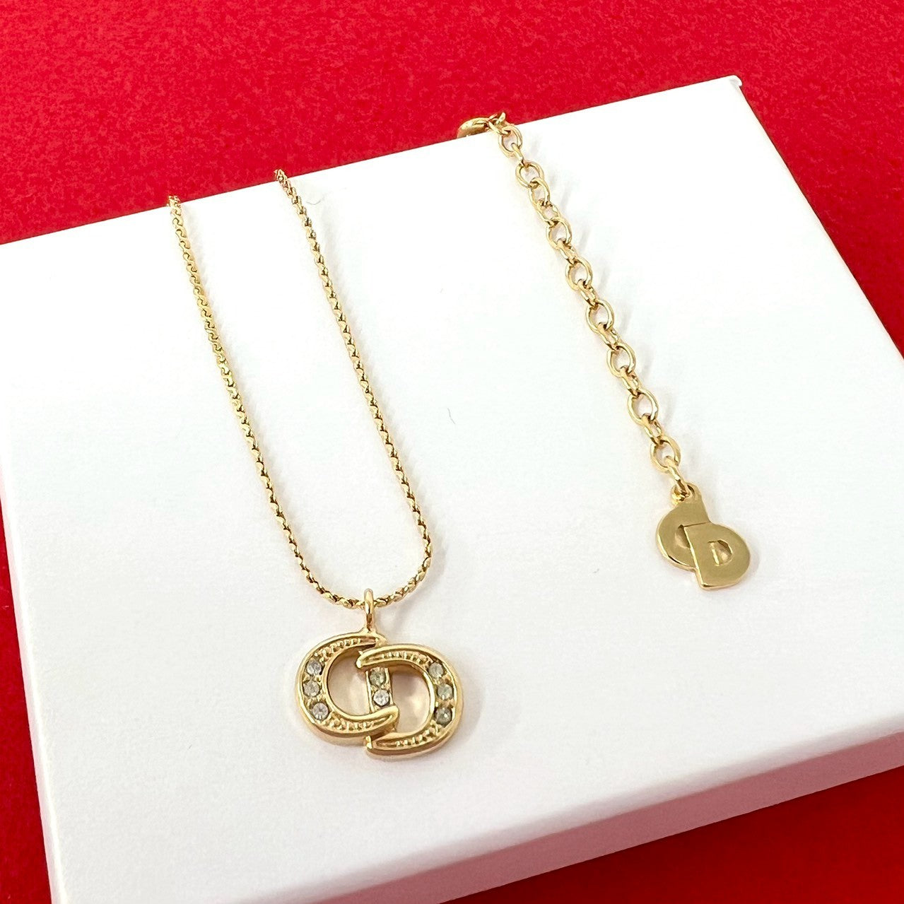 Dior ゴールド ネックレス　美品 Christian Dior ディオール ネックレス – Trip