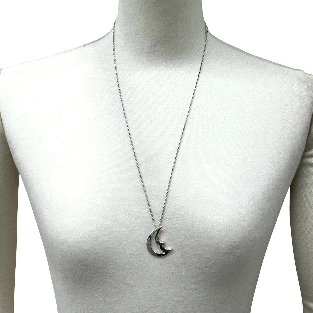 TIFFANY&Co. ティファニー (Vintage) クレセント ムーン ネックレス – Trip