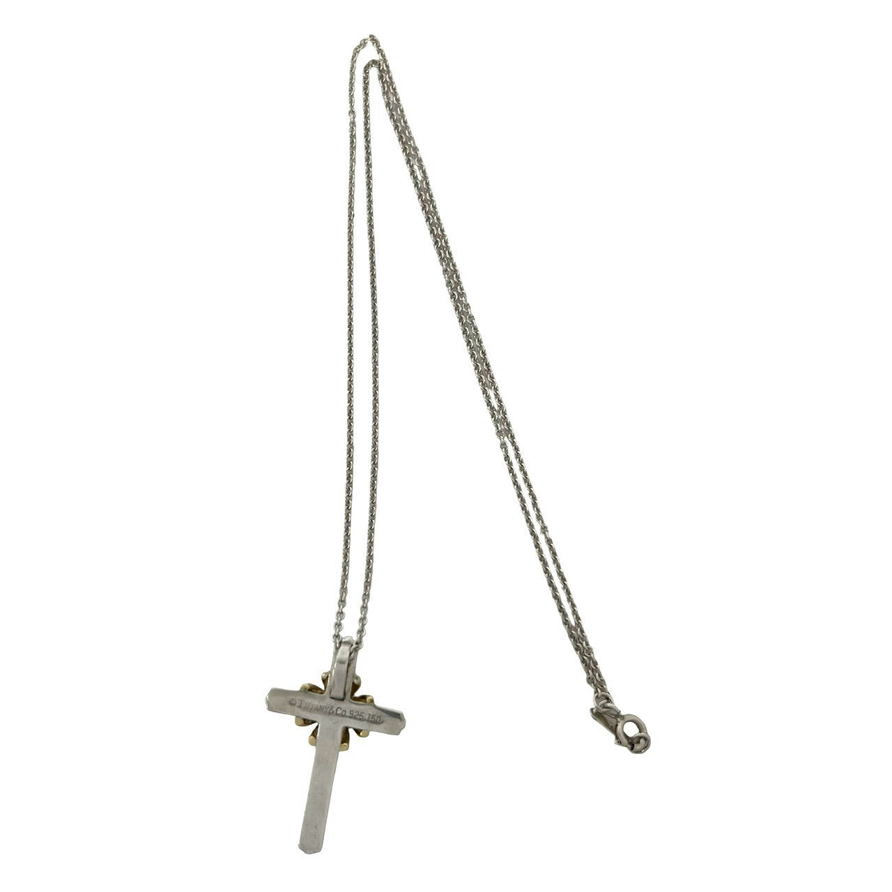 TIFFANY&Co. ティファニー (Vintage) シグネチャー クロス ネックレス